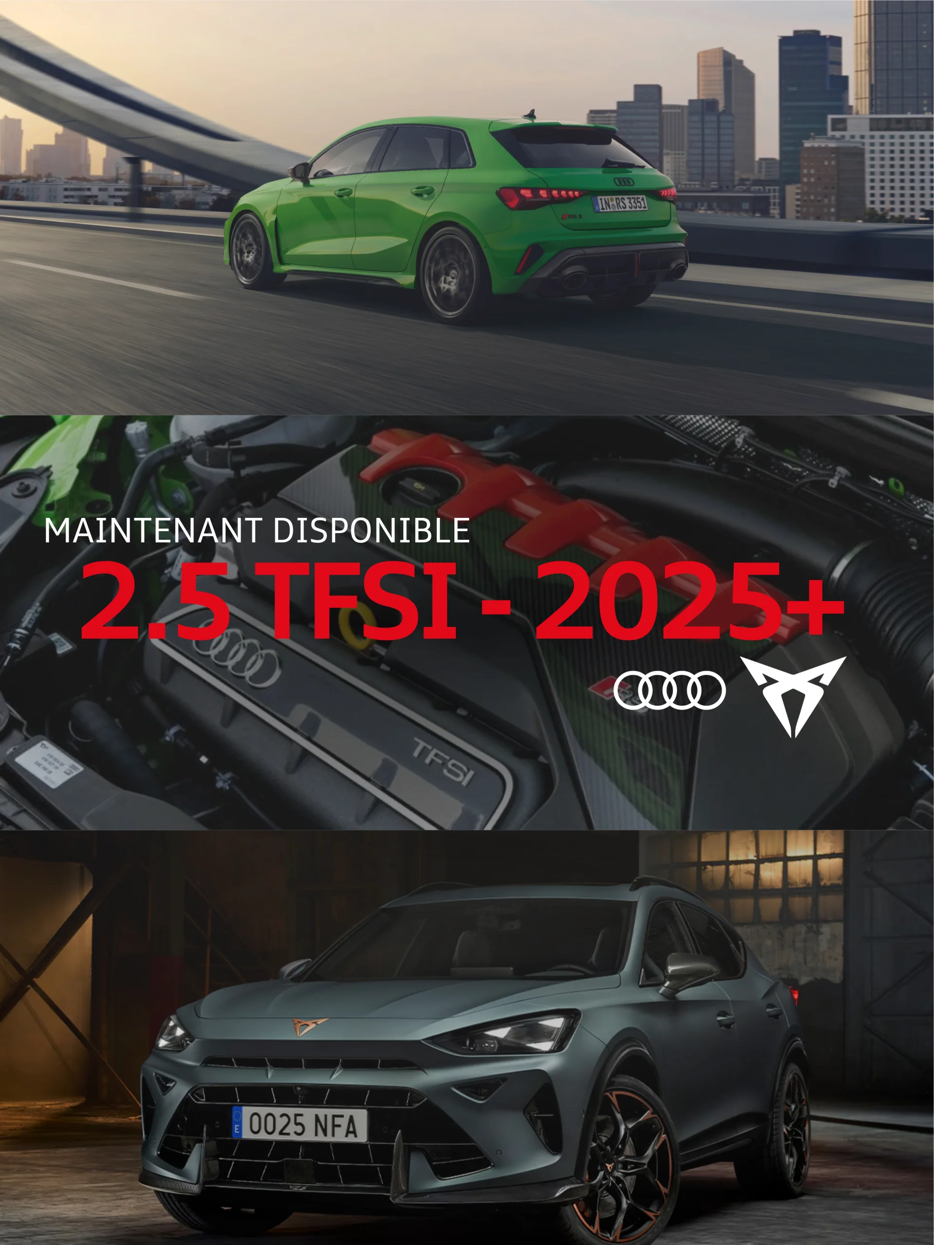 Image article reprogrammation-moteur-l-audi-rs3-8y-phase-2-et-la-cupra-formentor-vz5-2026-enfin-accessibles