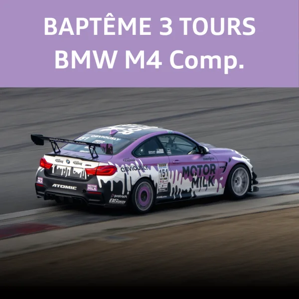 Baptême passager - BDG 2026 (BMW M4 Comp. Motor Milk)