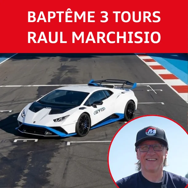 Baptême passager - Super Track Event 2026 (Lamborghini Huracan STO) avec RAUL MARCHISIO